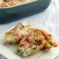 Spinach-Sausage Stuffed Shells