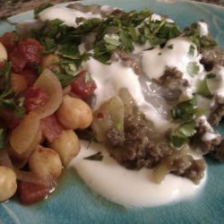 Afghan Meat Filled Pasta (Mantou)