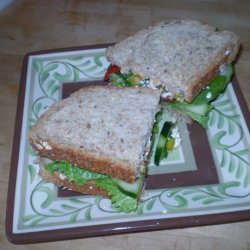 Mediterranean Veggie Sandwich