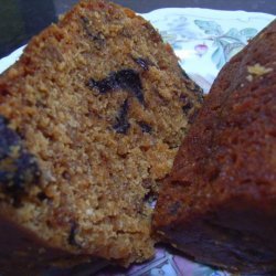 Apple, Prune and Peach Christmas Pudding