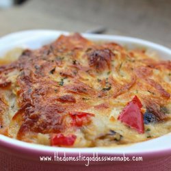 Chicken Mushroom & Rice Bake