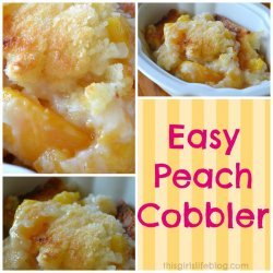 Easy Peach Cobbler