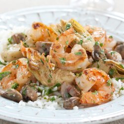 Shrimp And Mushrooms