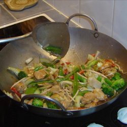 Peppered Chicken or Pork Stir Fry.