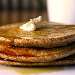 Whole Wheat Blueberry Cinnamon Pancakes