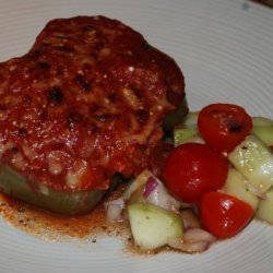 Jasmine Rice-Stuffed Bell Peppers