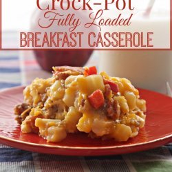 Crock Pot Breakfast Casserole