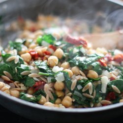 Chickpeas With Spinach