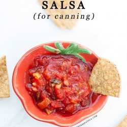 Homemade Canned Salsa