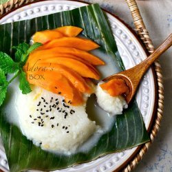 Sticky Rice With Mango Thai Dessert