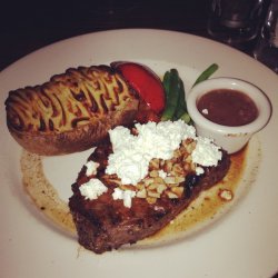 Twice Baked Steakhouse Potatoes