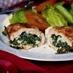 Spinach Feta Stuffed Chicken Breasts