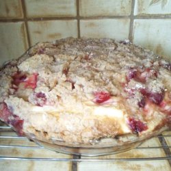 Sour Cherry Coffee Cake