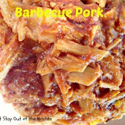 Pork Barbecue