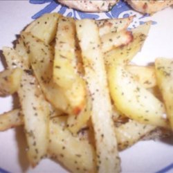 Oven Fried Oregano Potatoes