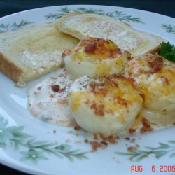 Baked Stuffed Eggs