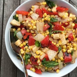 Pepper and Corn Salad