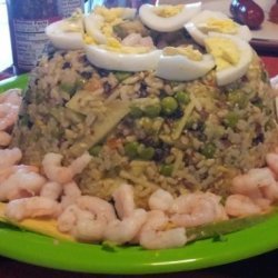 Salada De Arroz (Rice Salad) - Portuguese Brazil