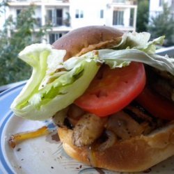 Healthy Grilled Chicken Burger Lazy Darren