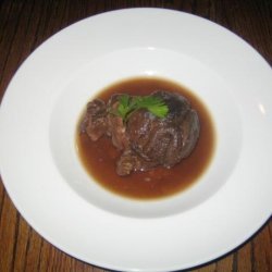 Red Wine Braised Center-Cut Beef Shanks