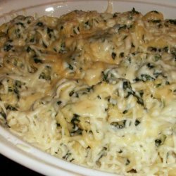 Spinach and Artichoke Tortellini Bake