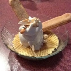 Amaretti Ice Cream Dessert