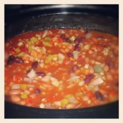 Vegetarian Chili-- Fat Smash Diet Phase 1