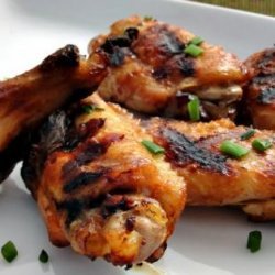 Barbecued Chicken Drumsticks