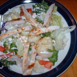 Grilled Greek Chicken Salad