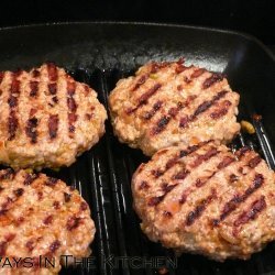 Spanish Pork Burgers