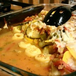 Ratatouille Tortellini Bake