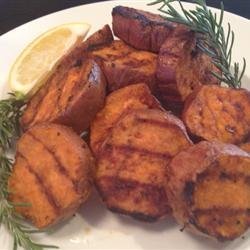 Grilled Sweet Potatoes