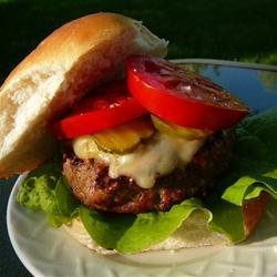 Backyard Cooper Burgers