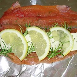 Grilled Montana Trout