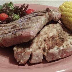 Grilled Tropical Tuna Steaks