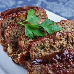 Grilled BBQ Meatloaf