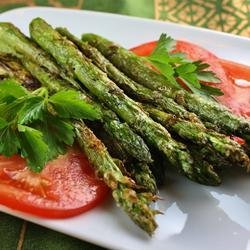 Grilled Parmesan Asparagus