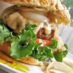 Kerry's Asiago Cheese Hamburger