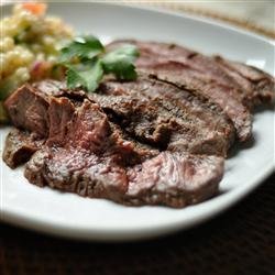 Citrus-Ginger Flat Iron Steak