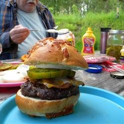 Dad's Favorite Detroit-Style Roquefort Burgers