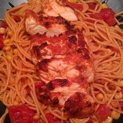 Rainforest Chicken and Pasta