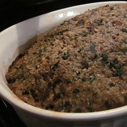 Simply Divine Meat Loaf with Spinach