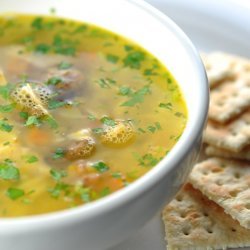 Chicken-Vegetable Soup With Orzo