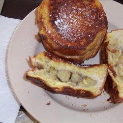 Banana-Stuffed French Toast Sunday Morning Yummy!