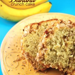 Banana Crunch Cake