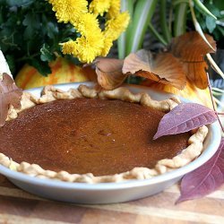 Cracked Caramel Pumpkin Pie