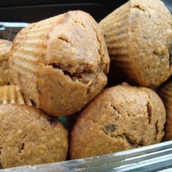 Cappuccino  Chocolate Chunk Muffins.