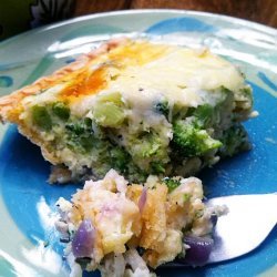 Veggie Bacon Quiche