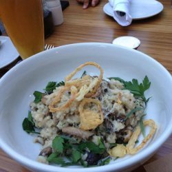 Mushroom Risotto to Die For