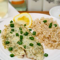 Lemon Parmesan Tilapia